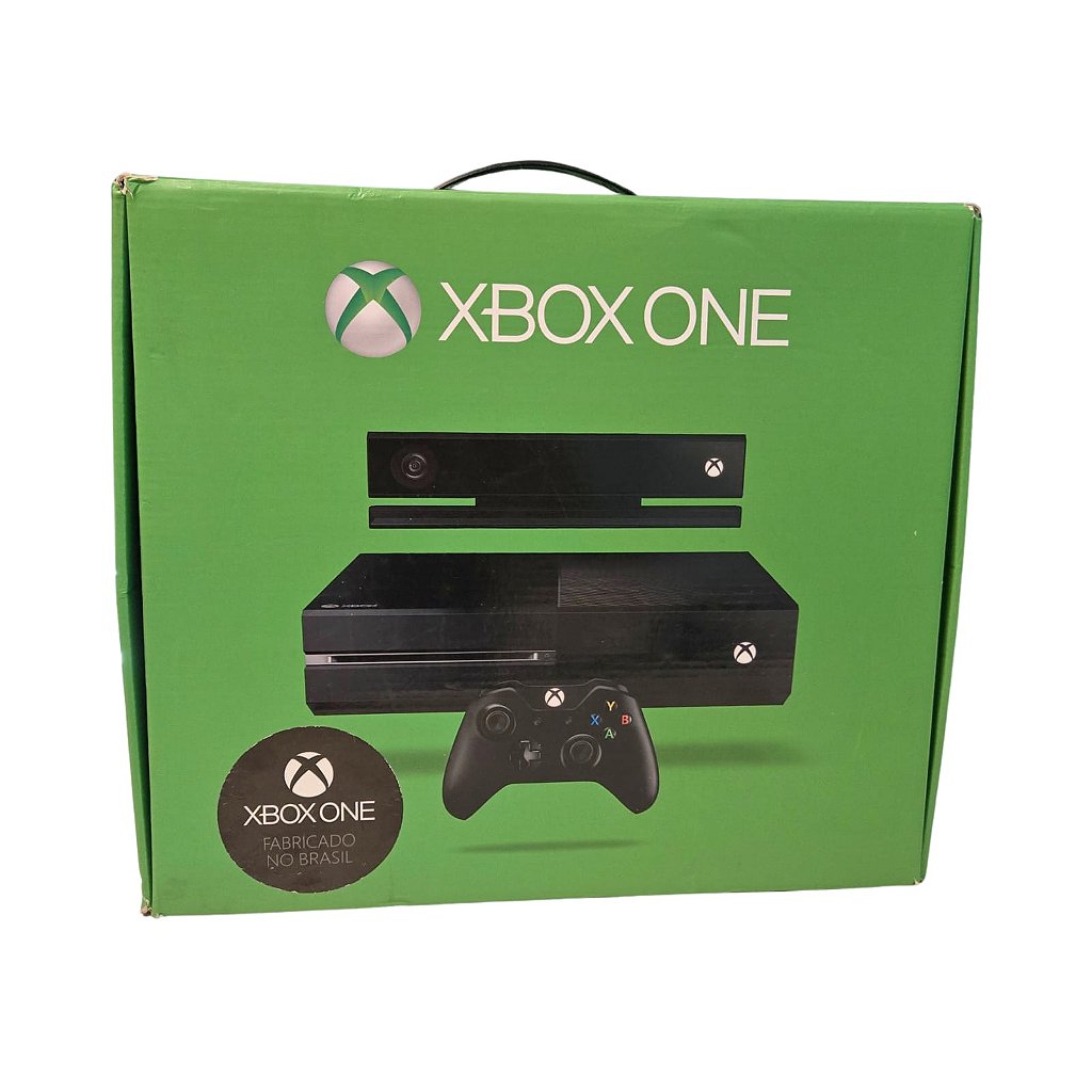 Console XBOX ONE FAT 500GB + KINECT | Na Caixa - Microsoft