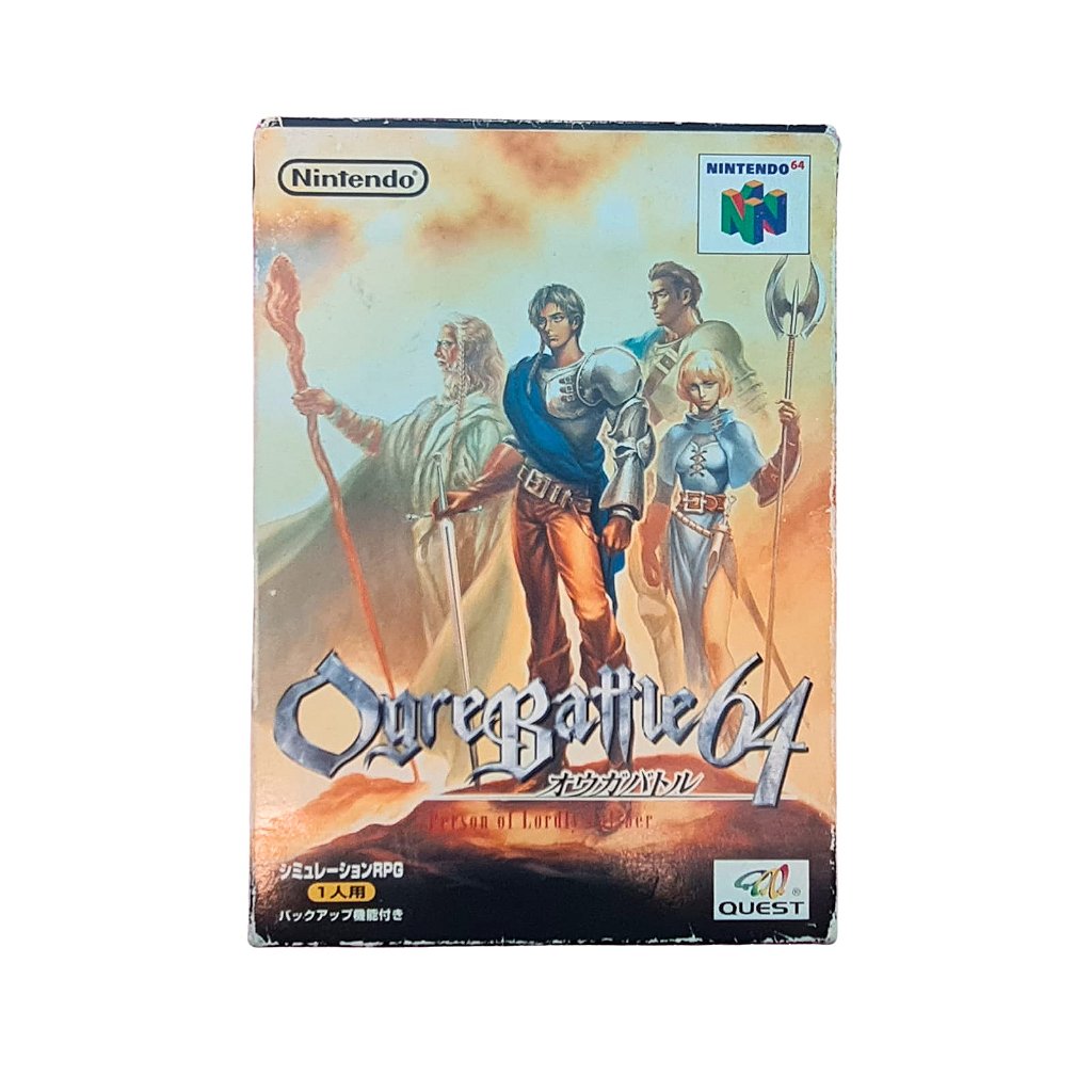 Jogo Nintendo 64 Ogre Battle 64 (Japonês) - Quest - Gameteczone a