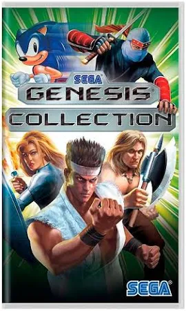 Jogo PSP Sega Genesis Collection (LOOSE) - Sega - Gameteczone a