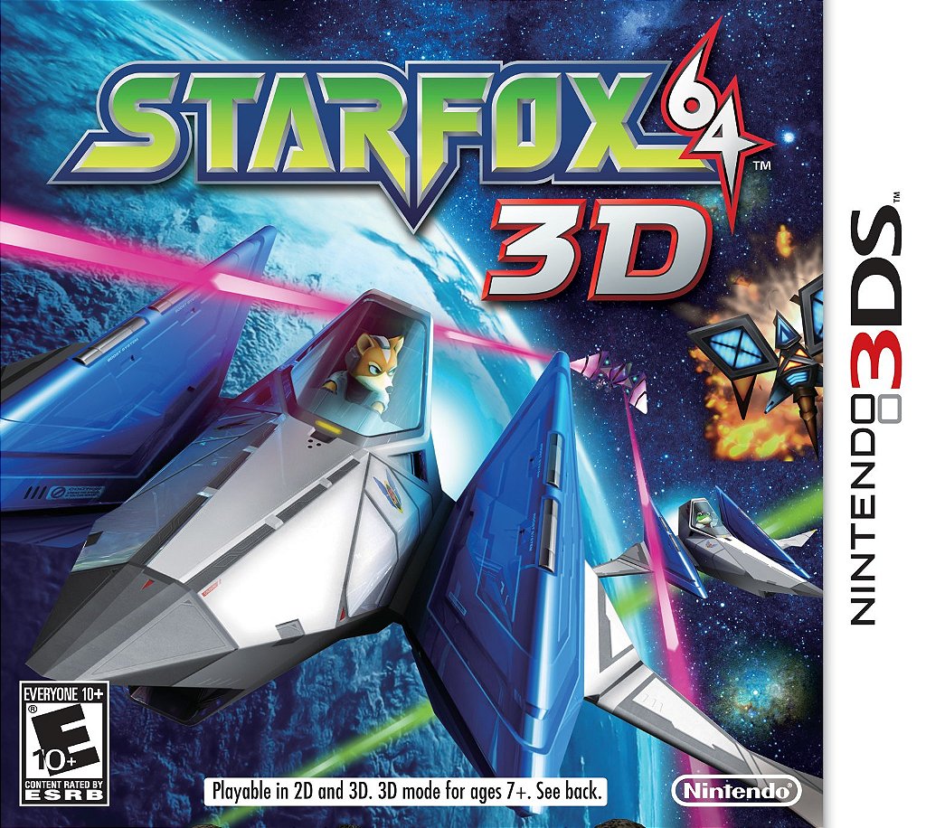 Jogo Nintendo 3DS Star Fox 64 3D - Nintendo - Gameteczone a melhor