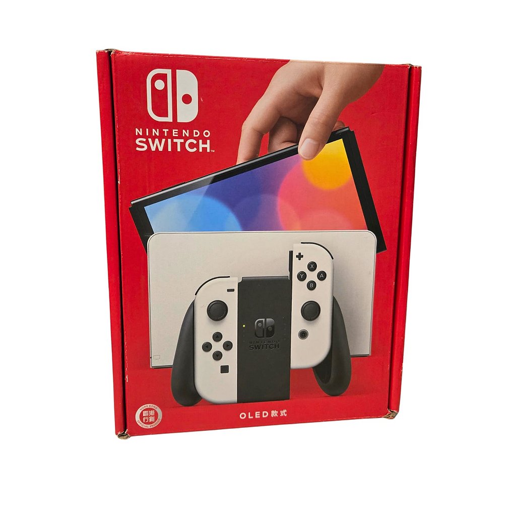 Console Nintendo Switch OLED - Branco - 64GB | Na Caixa - Nintendo