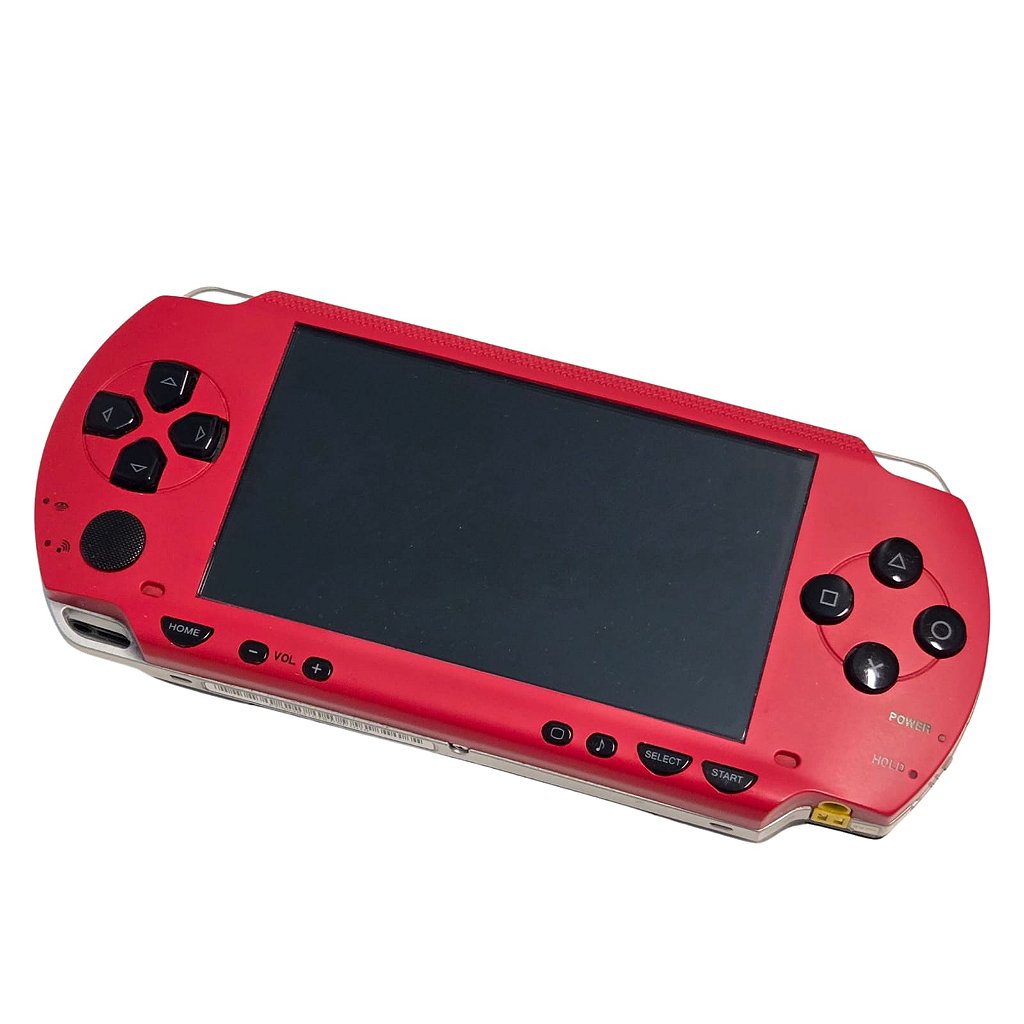 PSPとカセット10枚 Console PSP 1010 - Vermelho - Sony - Gameteczone a melhor loja de