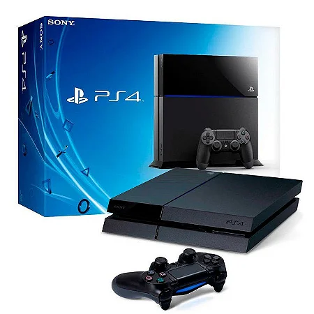Console Playstation 4 FAT- 500GB - Modelo CUH-1115A - Na Caixa