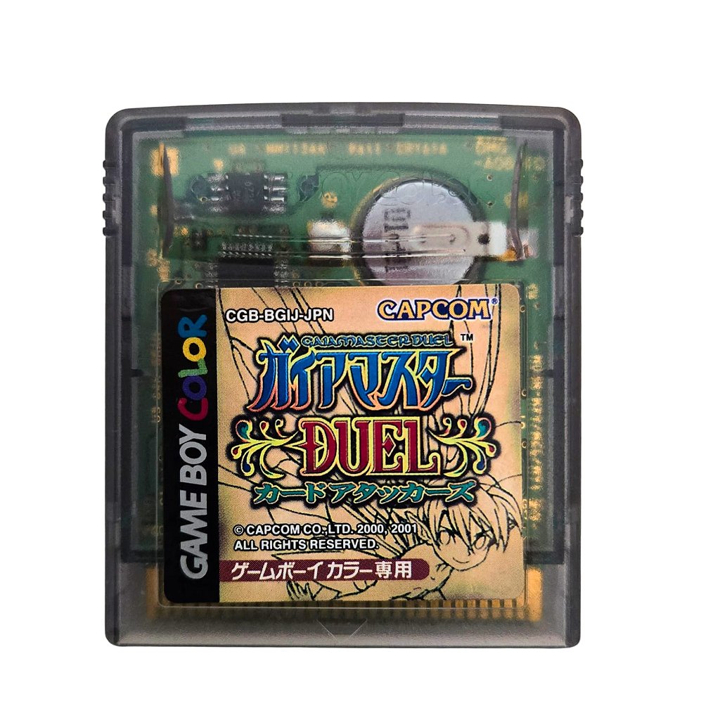 Gameteczone Game Boy Color Gaia Master Duel Card Attacks - Somente