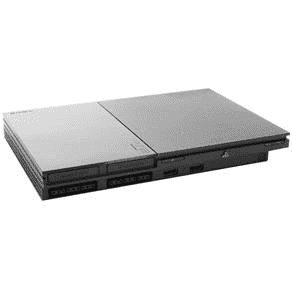 Console PlayStation 2 Slim Prata - Sony - Gameteczone a melhor