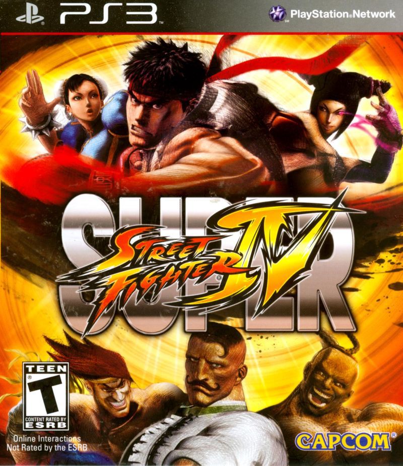 Super Street Fighter IV Ps3 (Jogo Japones) (Seminovo) - Arena