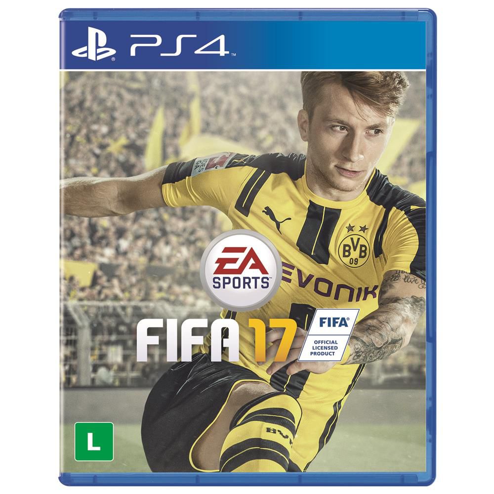 Gameteczone Jogo PS4 FIFA 17 - EA Sports São Paulo SP