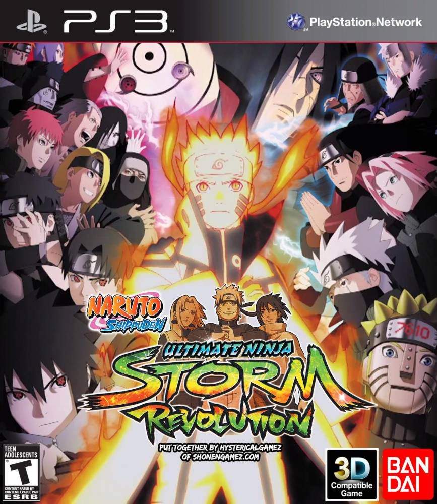 Jogo Naruto Shipuden Ultimate Ninja Storm Ps3 Usado