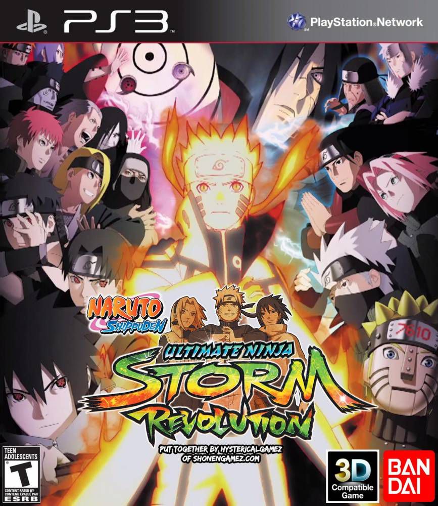 Jogo Naruto Shippuden: Ultimate Ninja Storm 3 Usado Para PS3