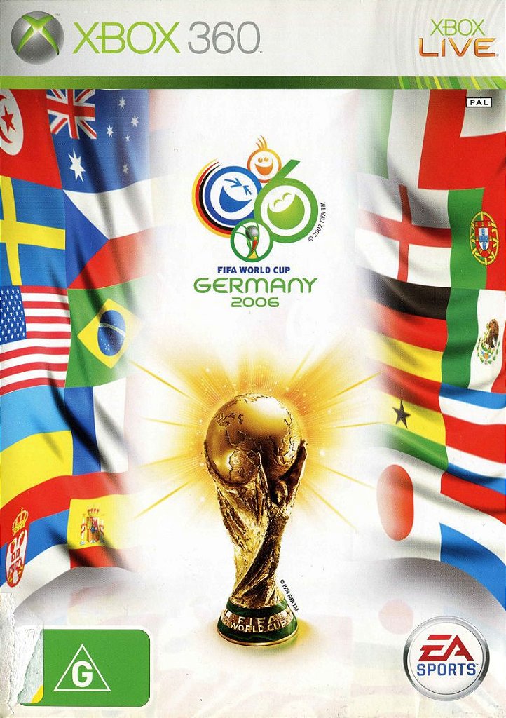 Gameteczone Usado Jogo Xbox 360 FIFA World Cup 2006 - EA Sports