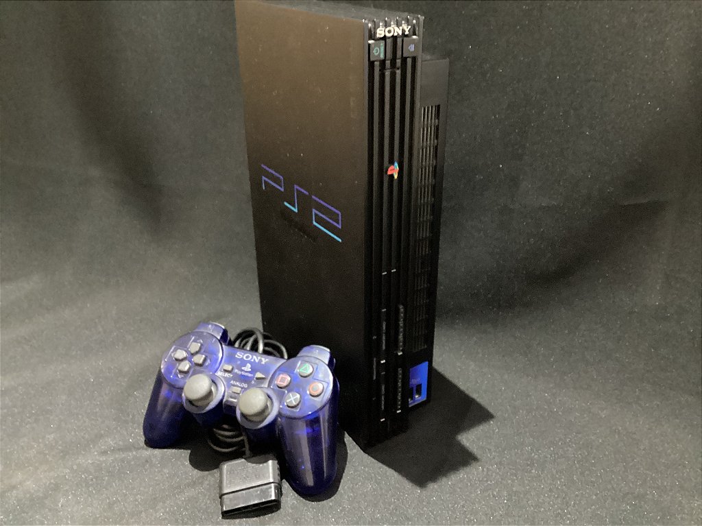 Console PlayStation 2 PS2 FAT Edição Preto Transparente - Sony -  Gameteczone a melhor loja de Games e Assistência Técnica do Brasil em SP