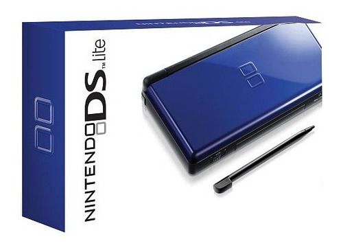 Nintendo Ds Lite Azul + R4 4gb Com Muitos Jogos - Escorrega o Preço
