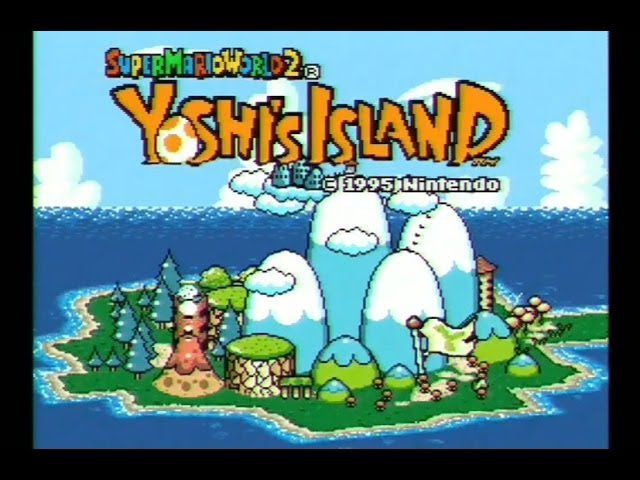 Super Mario World 2: Yoshi's Island AO VIVO - Jogos antigos 