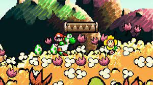 Gameteczone Jogo Super Nintendo Super Mario World 2: Yoshi's