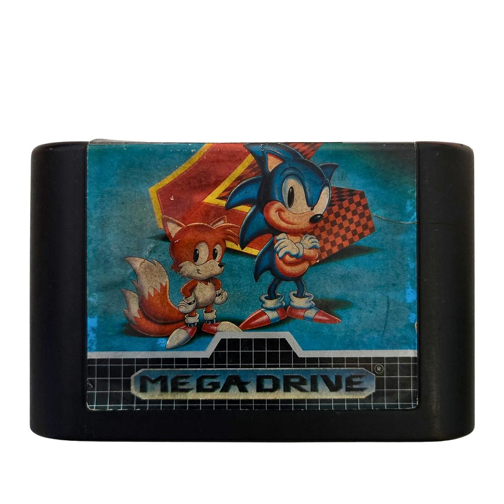 Gameteczone Jogo Mega Drive Sonic The Hedgehog 2 Somente Jogo Sem