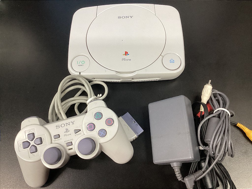 Console Playstation 1 Slim PS One + Controle Original + Memory Card Japônes  - Sony - Gameteczone a melhor loja de Games e Assistência Técnica do Brasil  em SP