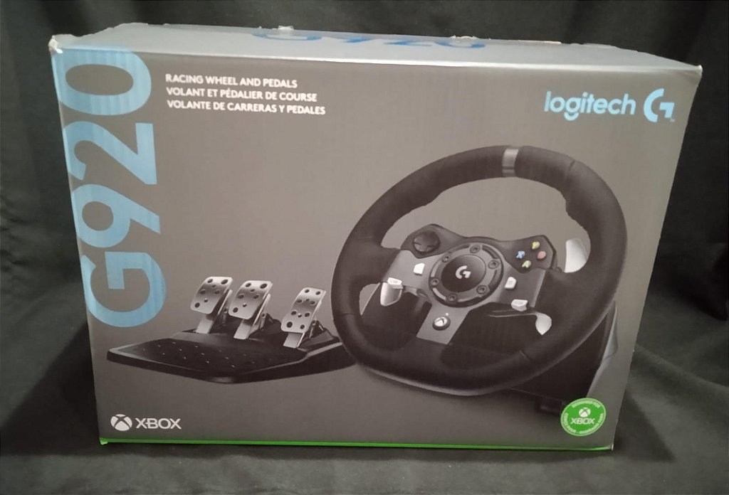 Volante Gamer G29 - PS4 PS3  Na Caixa - Logitech - Gameteczone a melhor  loja de Games e Assistência Técnica do Brasil em SP