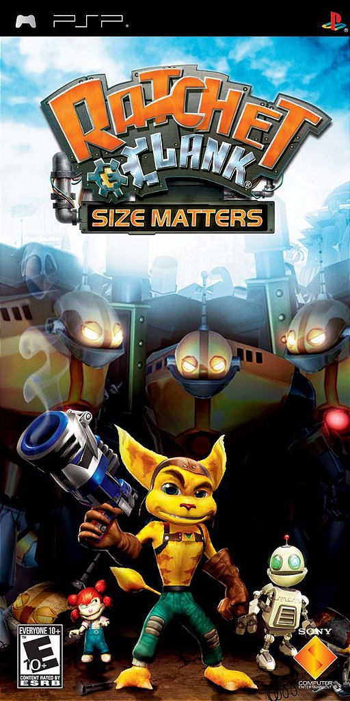 Jogo PSP Ratchet Clank Size Masters - Sony - Gameteczone a melhor