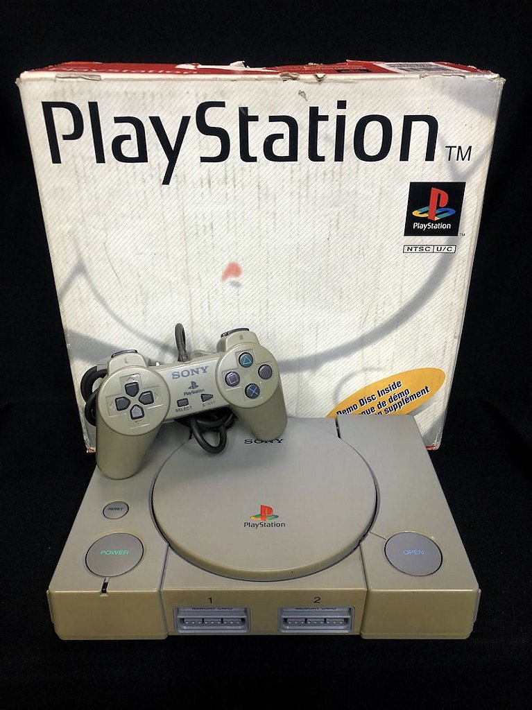 Gameteczone Console Playstation 1 Fat + Um Controle Original- Sony