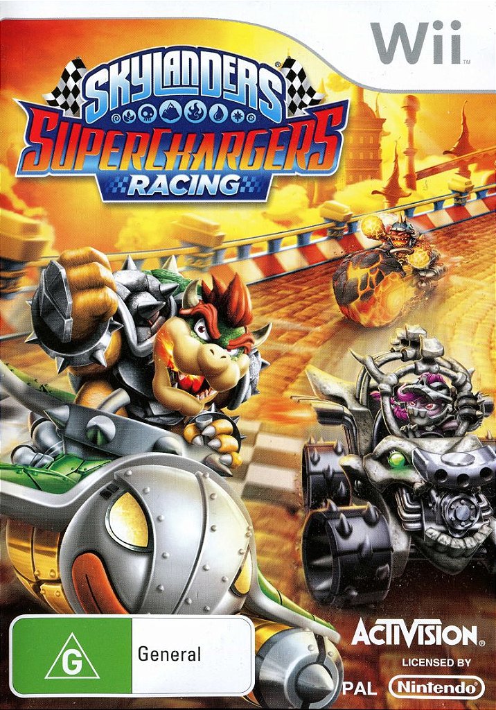 Usado Jogo Nintendo Wii Skylanders Superchargers Racing Activision Gameteczone A Melhor Loja De Games E Assistencia Tecnica Do Brasil Em Sp