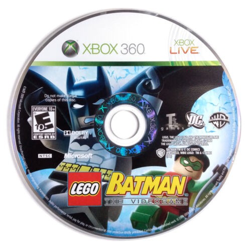 Jogo Xbox 360 Lego Batman The Video Game (Loose)- Warner Bros Games -  Gameteczone a melhor loja de Games e Assistência Técnica do Brasil em SP