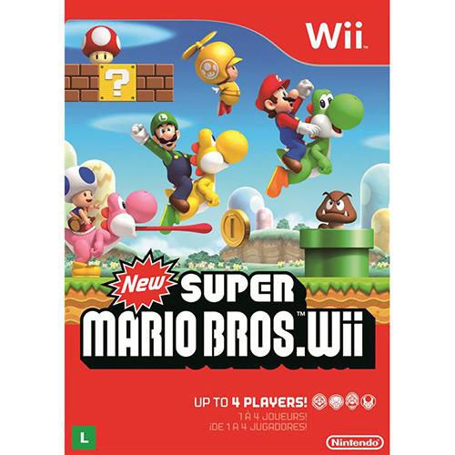 Gameteczone Jogo Nintendo Wii New Super Mario Bros Wii - Nintendo