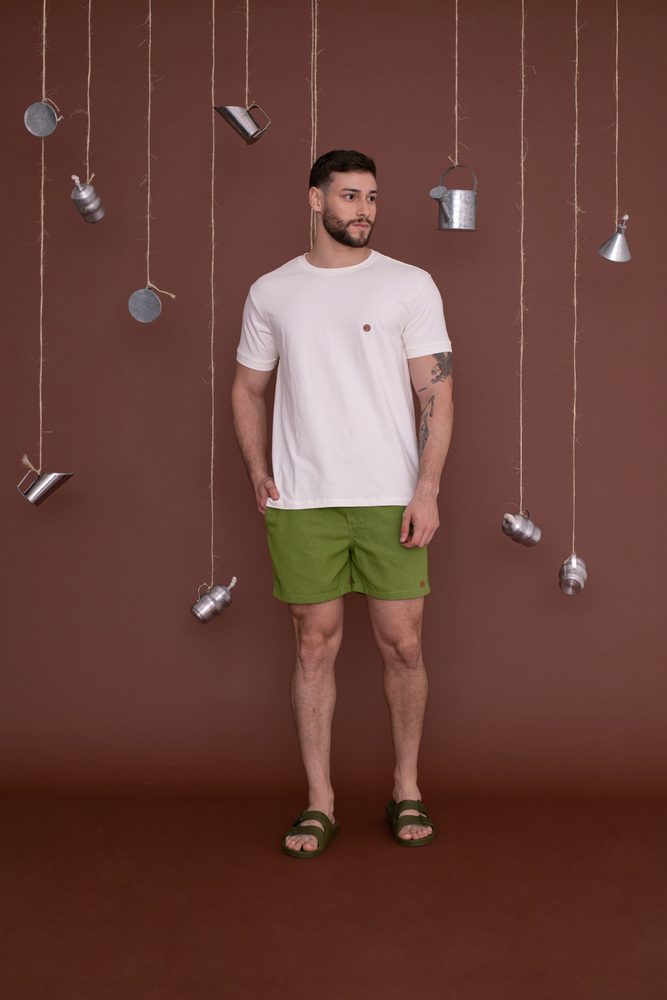 Short verde olivo sale