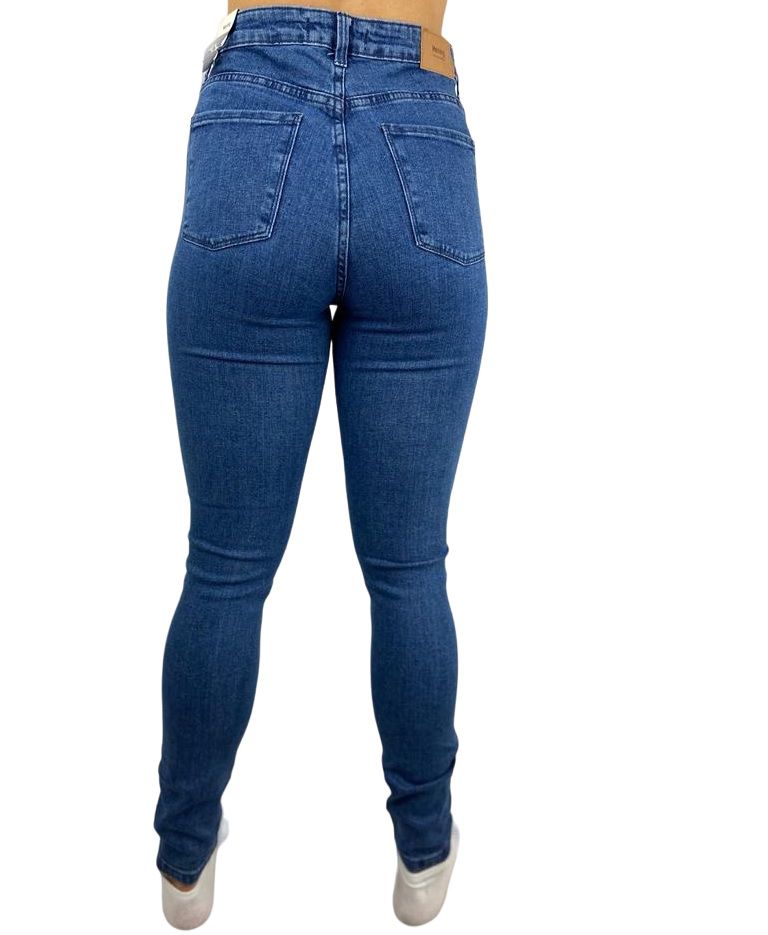Calça Jeans Feminina Cintura Alta Super Skinny Hering - Outlet do Brás