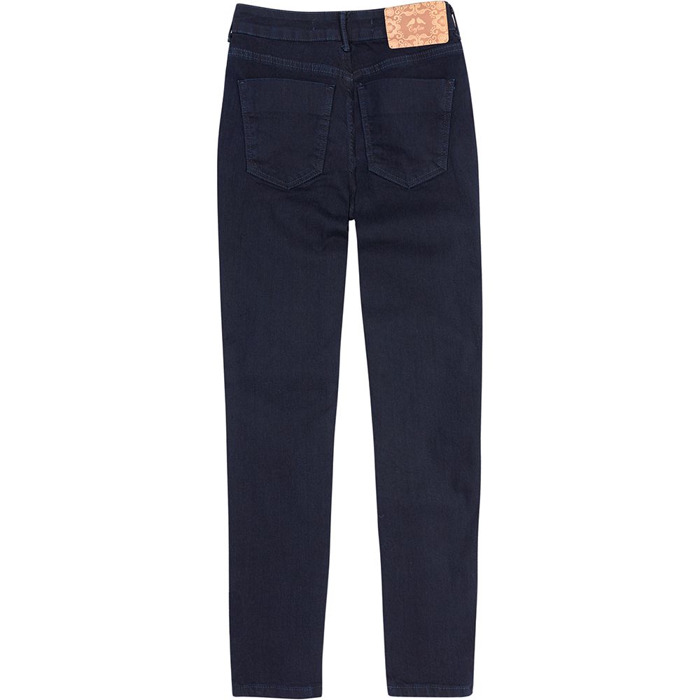 calça jeans skinning cintura alta