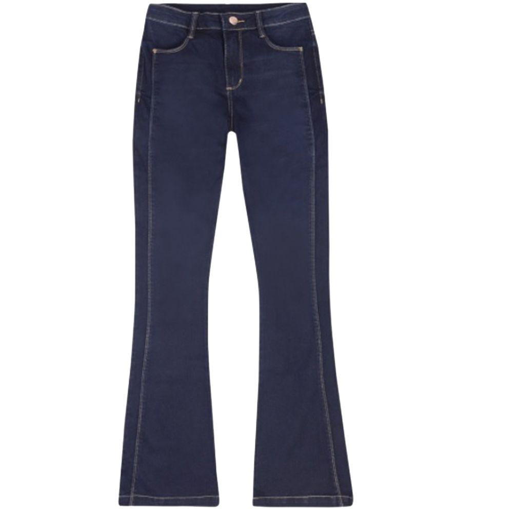 Calça Jeans Feminina Flare Com Soft Touch H9511A Hering - Outlet do Brás