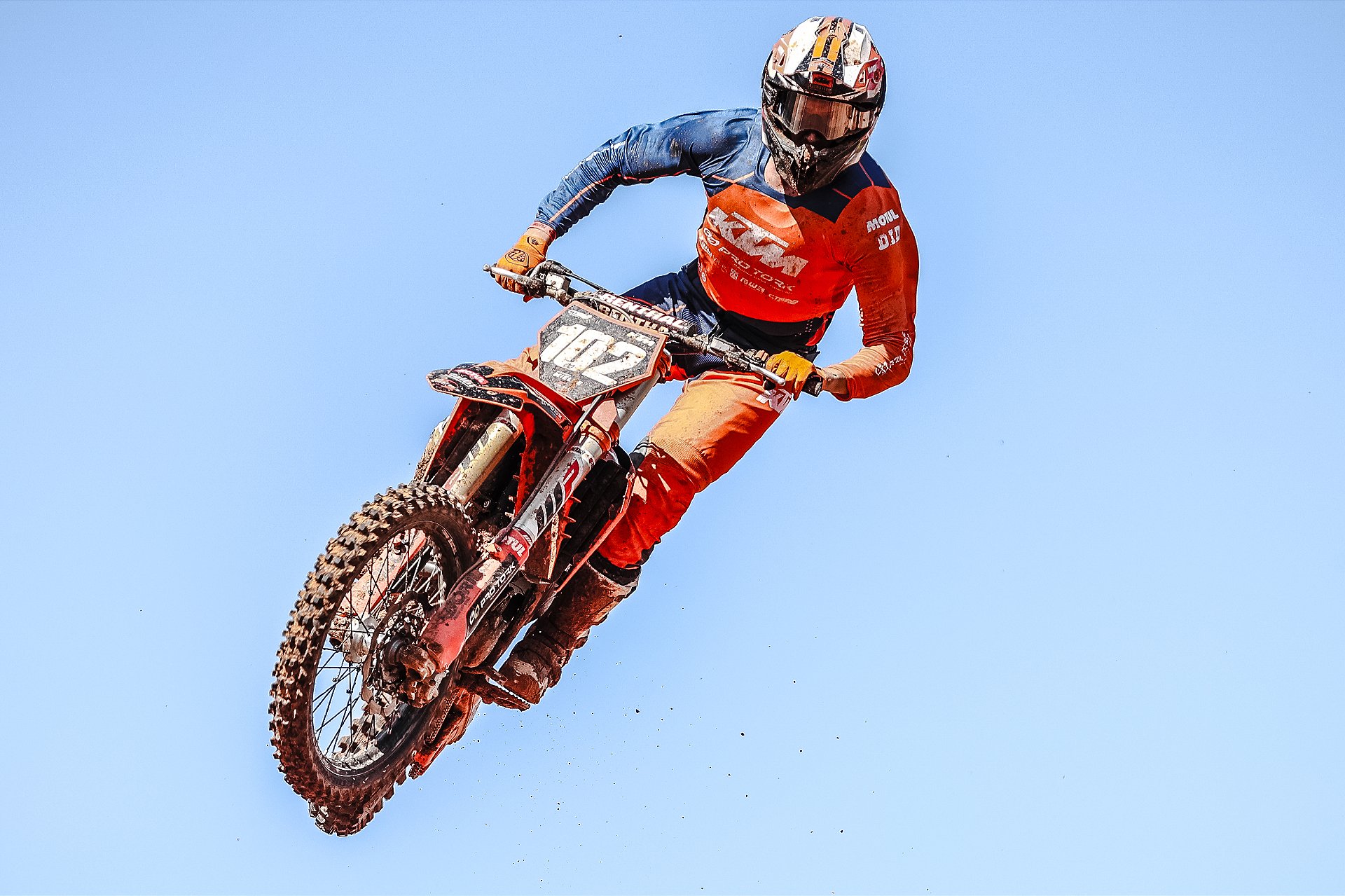 Gabriel Mielke #102 pilotando pela KTM