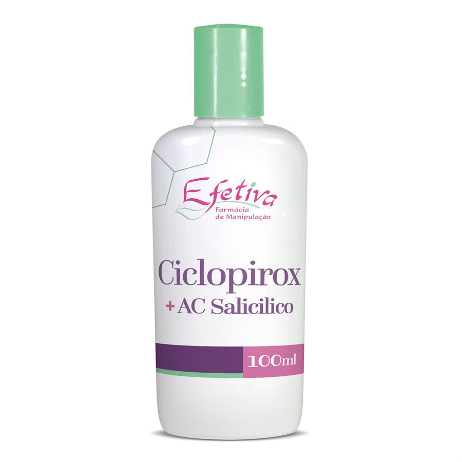Shampoo Anticaspa com Ciclopirox e Ácido Salicílico - Farmácia Efetiva -  Farmácia de Manipulação