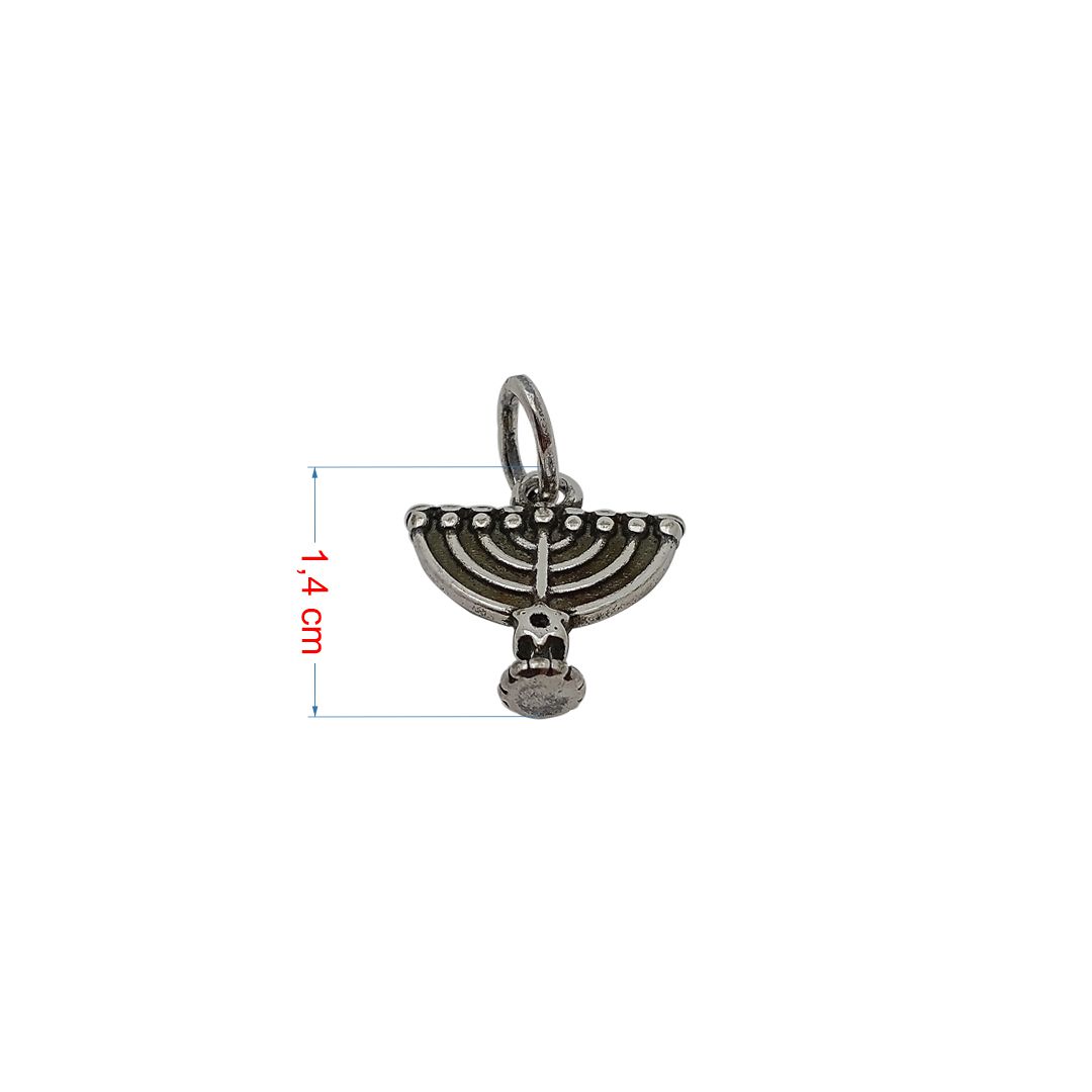 Pingente de prata 925 Candelabro