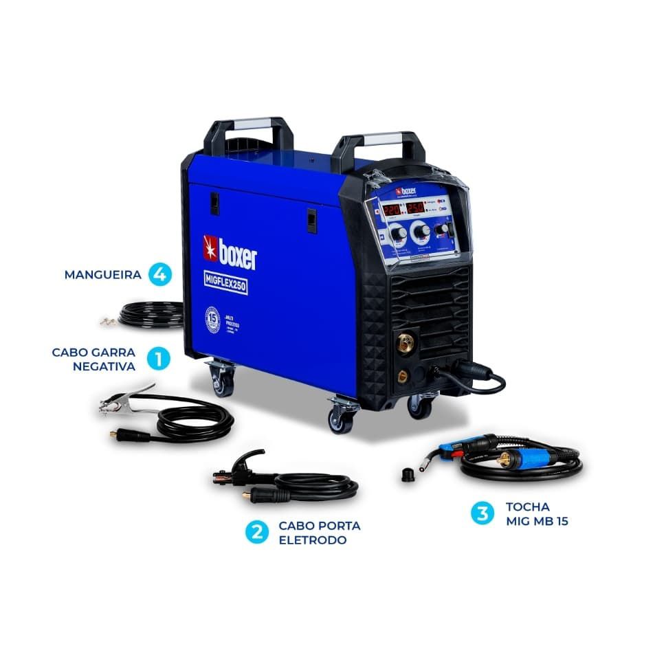 admiration Founder Unite Máquina de Solda MIGFLEX 250 - Multiprocessos - BOXER - Candido Ferragens e Acessórios para Serralheria admiration Founder Unite Máquina de Solda MIGFLEX 250 - Multiprocessos - BOXER - Candido Ferragens e Acessórios para Serralheria