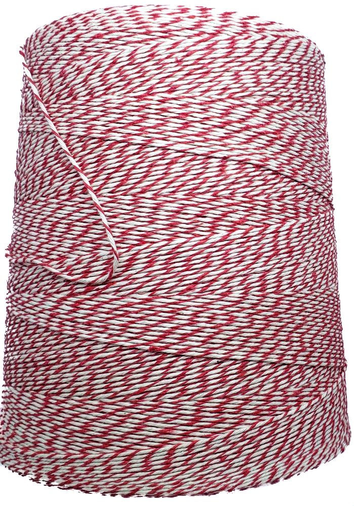 Barbante de Algodão Cru Vermelho/Branco - 1KG - Produtos Cárneos - Casa do  Linguiceiro - Tudo para fabricação de embutidos