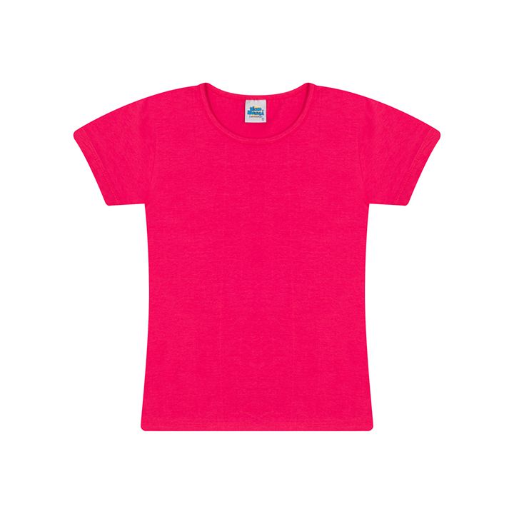 Blusa de manga em cotton cor pink - Moda casual e sleepwear para crianças  de 0 a 16 anos| Bicho Bagunça
