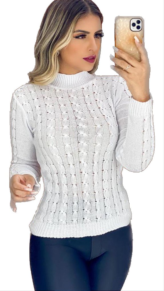 blusa de frio sueter feminino