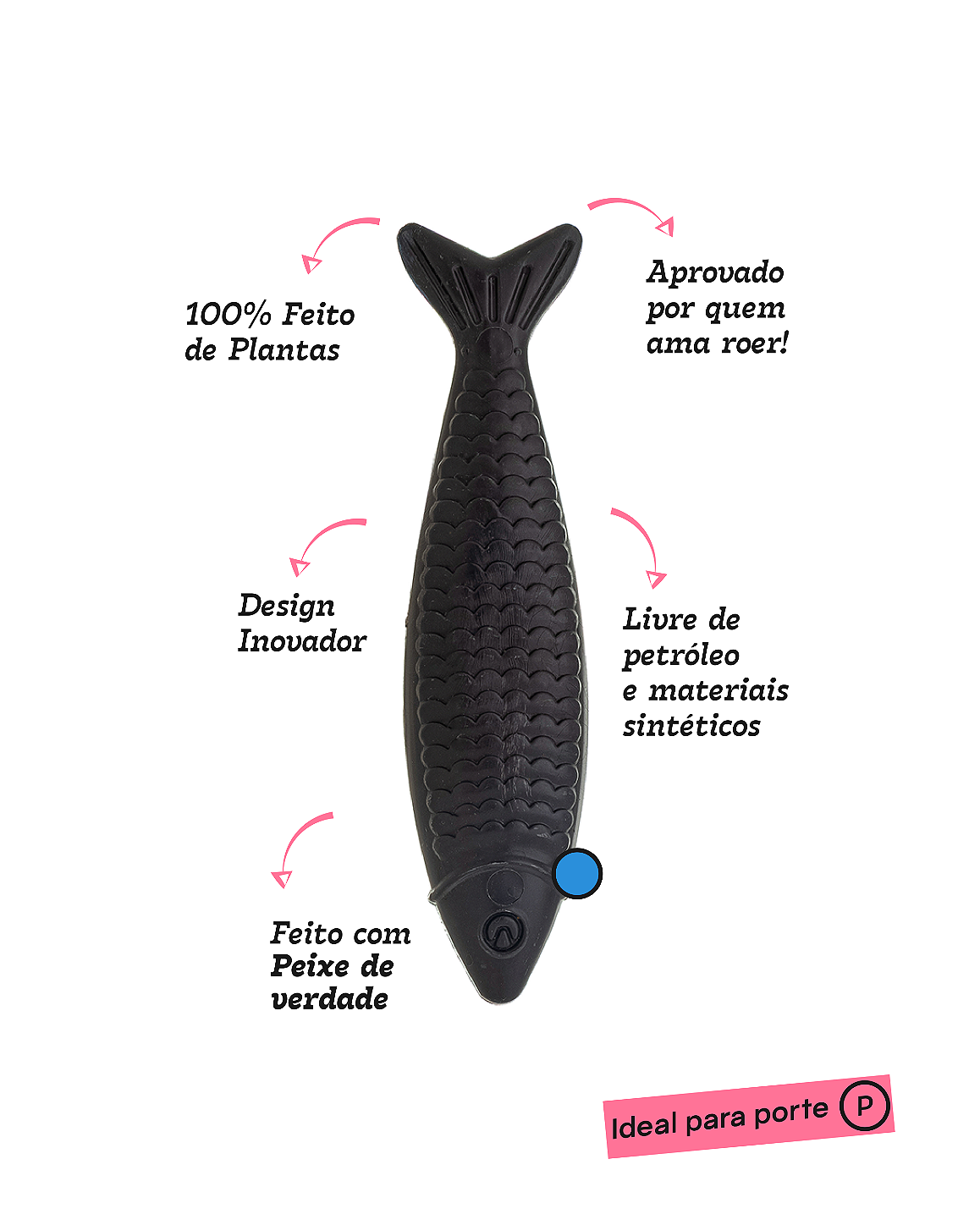 PEIXE PORTE PEQUENO - MORDIDA EXTRA FORTE