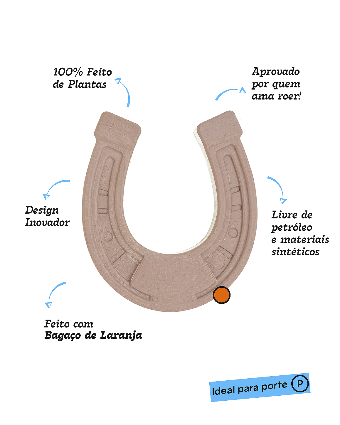 FERRADURA LARANJA - MORDIDA MODERADA