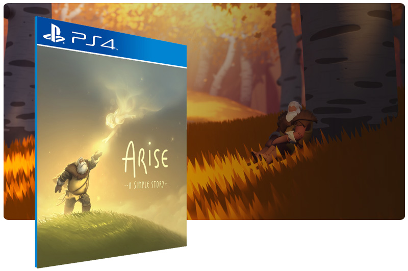 Banner do game Arise: A simple story em mídia digital para PS4