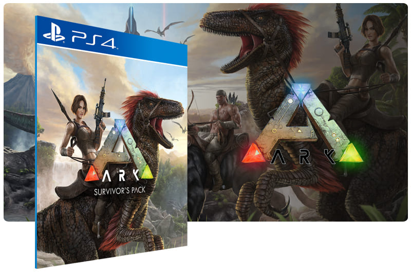 Banner do game Ark: Survival Evolved para PS4