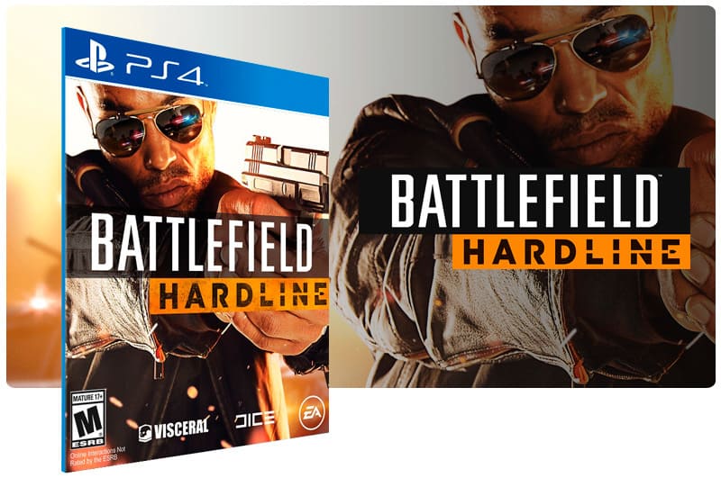 Banner do game Battlefield Hardline para PS4