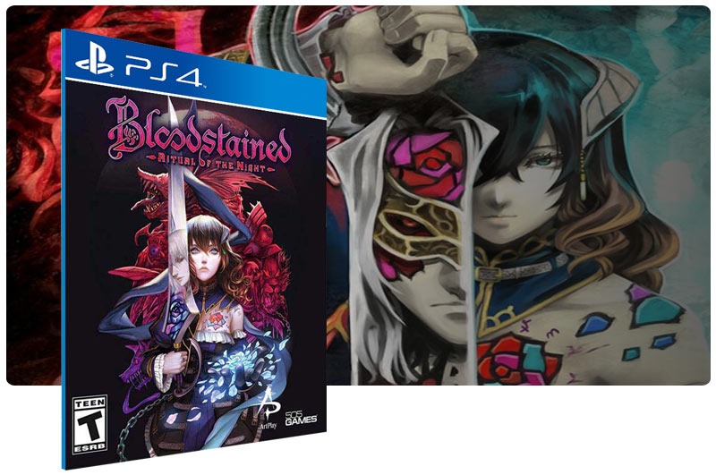 Banner do game Bloodstained: Ritual of the Night para PS4