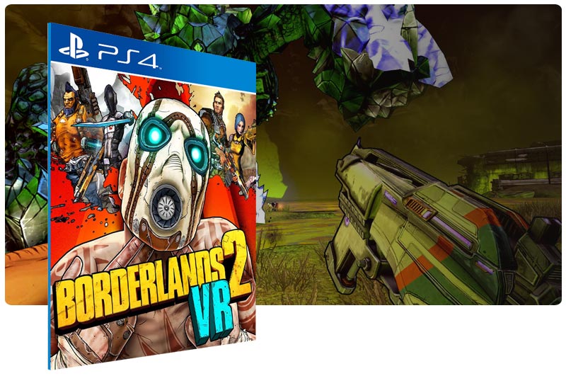 Banner do game Borderlands 2 VR para PS4