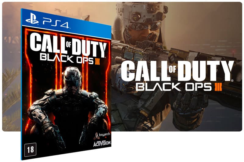 Banner do game Call Of Duty Black Ops 3 para PS4