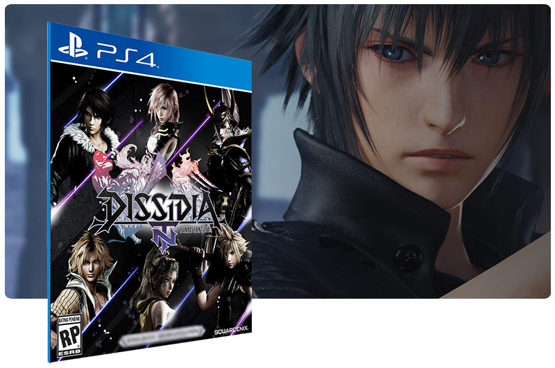 Banner do game Dissidia Final Fantasy NT para PS4