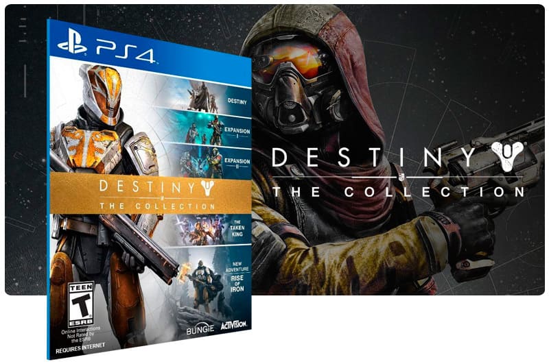 Banner do game Destiny The Collection para PS4