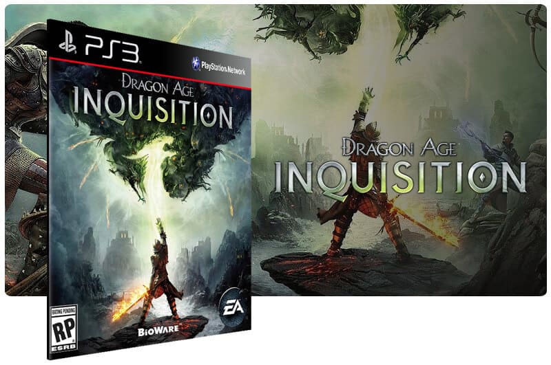Banner do game Dragon Age Inquisition para PS3