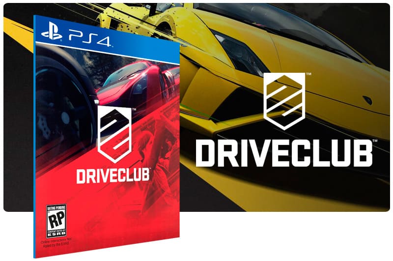 Banner do game Driveclub para PS4