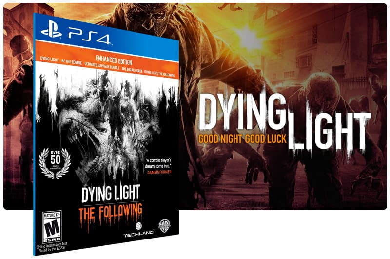 Banner do game Dying Light: The Following Enhanced Edition para PS4